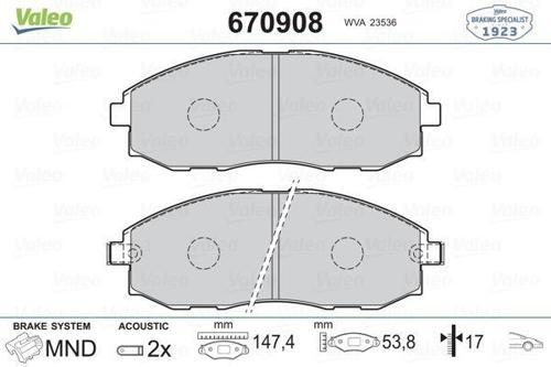 ÖN BALATA STAREX 2.4I-2.5D 1997 2.4I-2.5TCI-2.5 CRDI 1998 H1 2.4 MPI 4WD-2.5 D/TD-2.5 TCI-2.5 CRDI 9 581014AA00 581014AA31 581014AA61