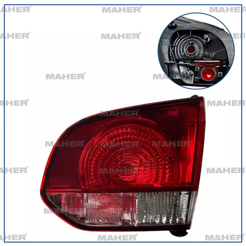 STOP LAMBASI GOLF6 İÇ 2009-2013 HELLA TİP SAĞ 5K0945094AB