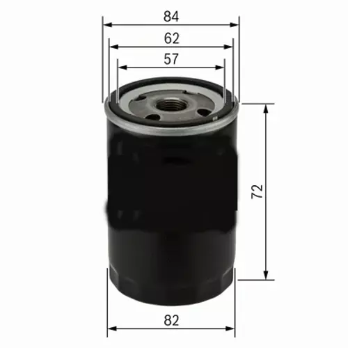 YAĞ FİLTRESİ ACCENT-ERA-ELANTRA-EXCEL-GETZ- 1.5-1.6-1.8-1.9D-2.0 TÜM MODELLER X 2630035500 2630035501 MD031805