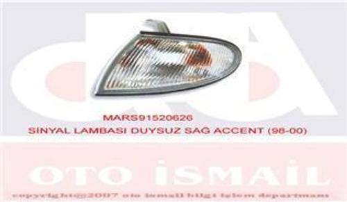 SİNYAL LAMBASI DUYSUZ SAĞ ACCENT 1998-2000 9230222300 9230222310