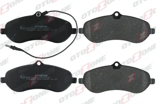 ÖN BALATA FİŞLİ EXPERT-SCUDO-JUMPY-1.6-2.0 MTJ 2007 ABS SİZ GDB1718 4253 64 4253 65 77364512 WVA24595