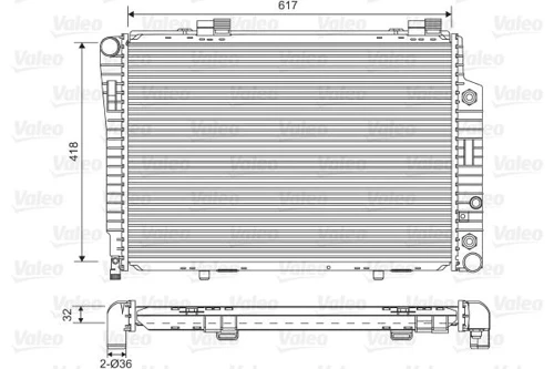 MOTOR SU RADYATORU MERCEDES W202 S202 C208 R170 A2025002203
