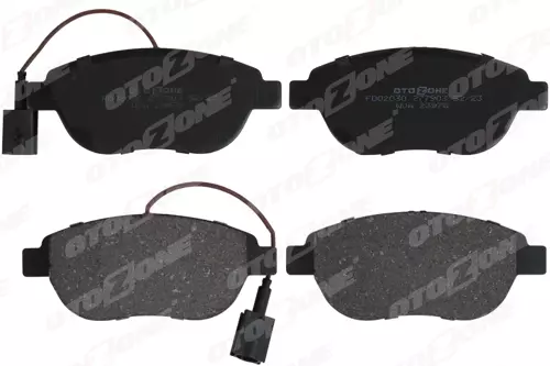 ÖN FREN BALATASI OPEL COMBO D 2012 PUNTO EVO 1.3-1.4-1.6D MTJ 2009 500-500C 1.3DMJ 2010 GRANDE PUNTO 1.6DMTJ 2009 ÇİFT FİŞLİ 95518218 77365468 71770012 77366530