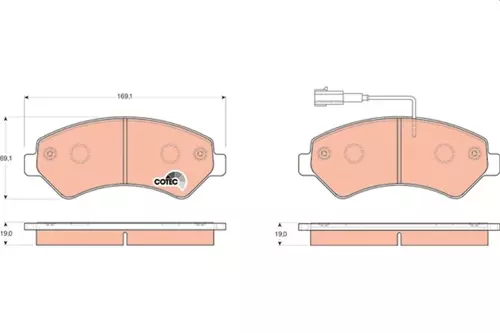 ÖN FREN BALATASI BOXER-DUCATO-JUMPER 2006-2016 1623842580 4254 63 4254 64 77366021