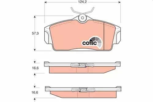 ÖN BALATA PRIMERA P11 1.6 2.0 1996-2012.02 ALMERA 1.5 1.8 20001.5DCİ 2.2DCİ 2003 410602F525 410602F526 WVA23093