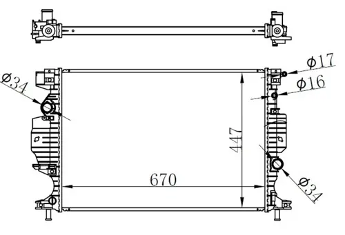 MOTOR SU RADYATORU MONDEO 4 2014 GALAXY 3 2018 S-MAX 2018 2.0 TDCI 1.5-2.0 ECOBOOST DG938005AC 5184273 5184442 5482597