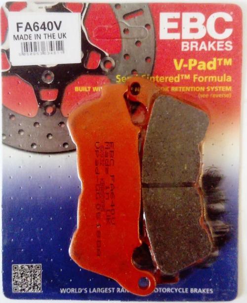 Fa640V 2014-2021 Harley-Davidson Sportster Iron 883 Ön Fren Balatası