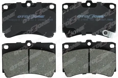 ÖN FREN BALATA MAZDA 323 1.6L B6 BG 1989-1995 / 1.5L Z5 DOHC BA 1996-1998 BRY73323ZA B5Y63323Z WVA21655