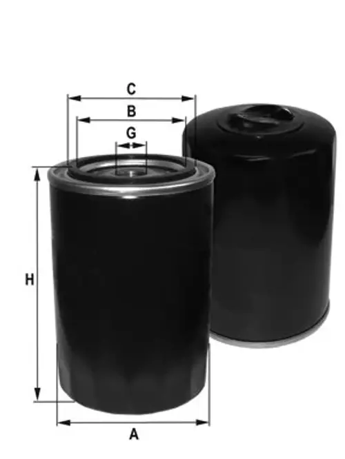 YAĞ FİLTRESİ CADDY 1995-2004 - GOLF 1983-1999 - JETTA 1980-1991 - PASSAT 1980-1996 - POLO 1986-1999 - LT35 W940/25 068115561A 068115561B 068115561C