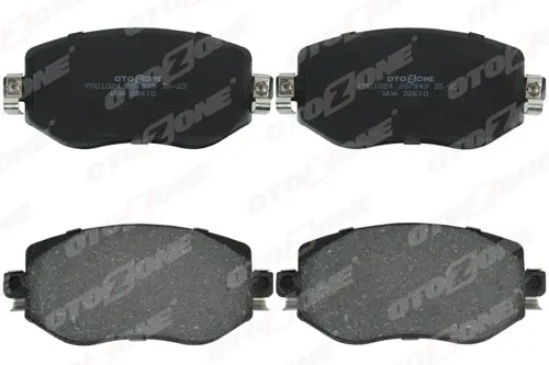 ÖN FREN BALATASI RENAULT MEGANE 4 2015 TÜM MOTOR TİPLERİ G:129MM Y:58.4 MM K:18MM 410603407R WVA22610 410605929R