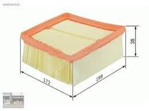 HAVA FİLTRESİ FORD FİESTA 5 1.6 TDCİ 90HP 11.2004 5S619601AA 1338536