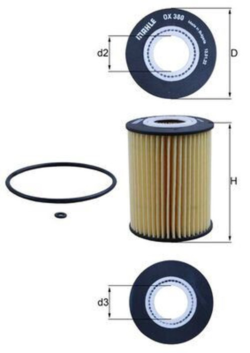 YAG FILTRESI MERCEDES OM642 W203 W204 C219 C218 W211 W212 A6421800009