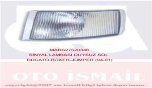 SİNYAL LAMBASI DUYSUZ SOL DUCATO-BOXER-JUMPER 1994-2001 1303854080
