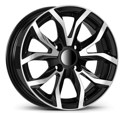 -F15034-03 6.5x15" -4x108 534-3 ET25 65.10 Black Diamond Jant (4 Adet)