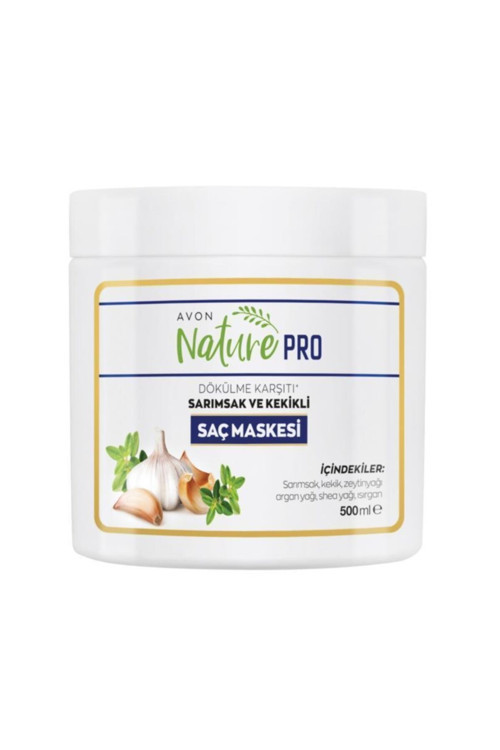 Naturepro Sarımsak Ve Kekikli Saç Maskesi 500Ml