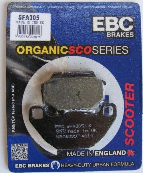 Sym Joyride Evo 125 Arka Fren Balatası Ebc Sfa305 Balata