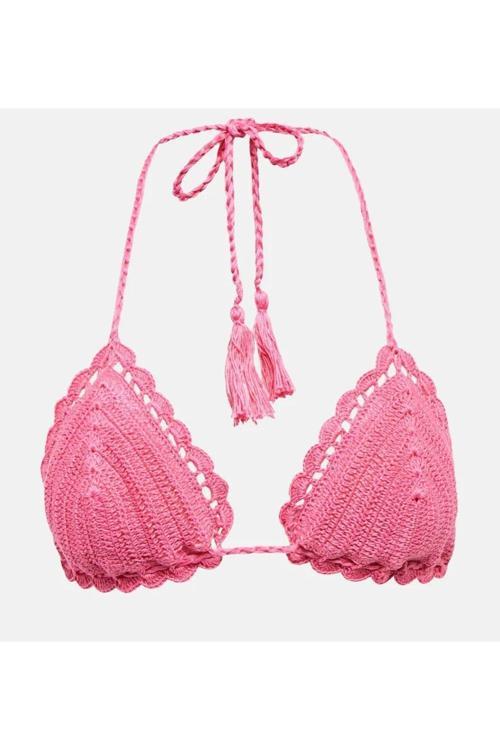 Tığ Örgü Bikini Üstü