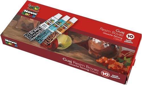 Guaj Boya Seti 10 Renk Tüp