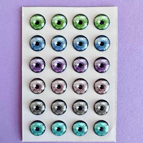 Reçine Göz 12 Çift 6 mm. Çap