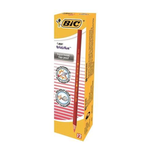 Evolution Kırmızı Kopya Kalemi 12 Adet