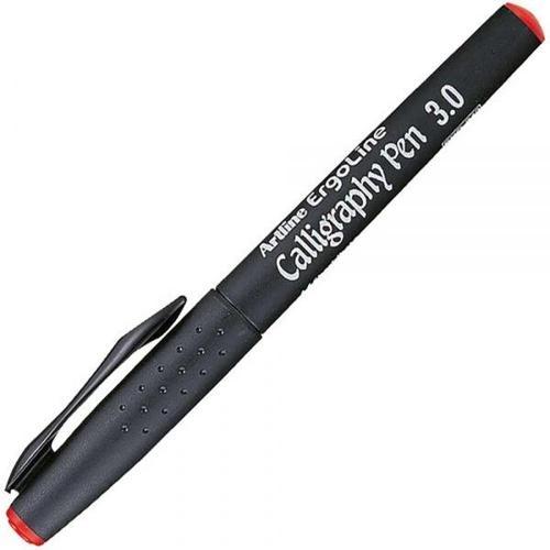 Ergoline Kaligrafi Kalemi 3.0 mm. Kırmızı