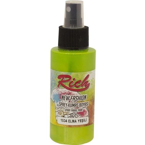 New Fashion Sprey Kumaş Boyası 100 cc. 1534 ELMA