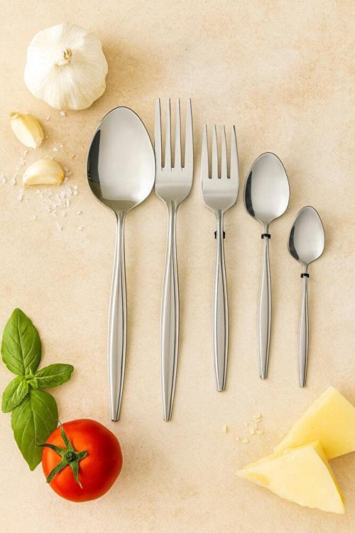 Kayra Çelik Ekonomik 30 Parça 6 Kişilik Çatal Kaşık Bıçak Takımı