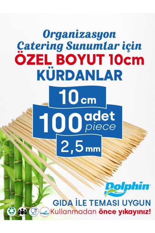 Kanepe Kürdanı - 10 Cm, 100 Adet - Açılış, Organizasyon, Toplantı, Tadımlık Yemekler Için Çöp Şiş