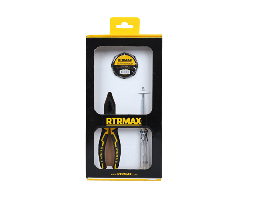 RTRMAX 3 LÜ SET(PENSE-K.KALEMİ-ELK.BANTI)