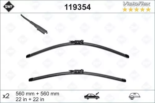 SILECEK SUPURGESI TAKIMI 560MM / 560MM MERCEDES W205 S205 R171 R172 SWF A2058202300