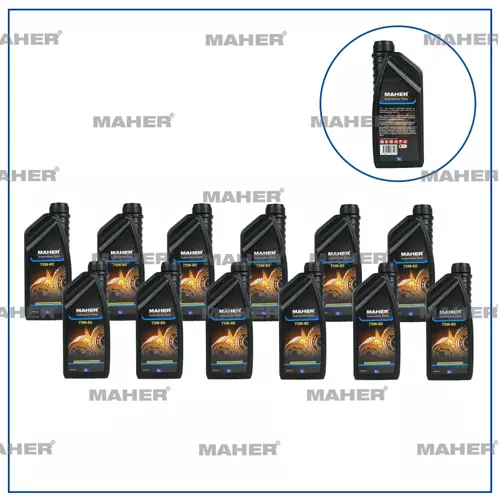 SANZIMAN YAGI 75W/80 YARI SENTETIK GL5 / 1LT 75W801 (12 ADET)