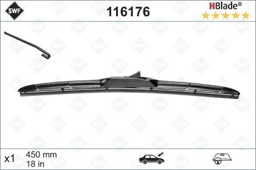 SILECEK SUPURGESI ON SAG 450MM MERCEDES 10-CLASS W470 2017 SWF A4708240200