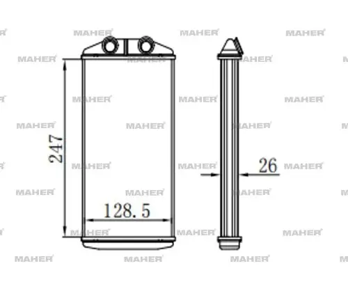 RADYATÖR KALORİFER C-ELYSEE 2012 / 301 2012 BRAZING 1609171580