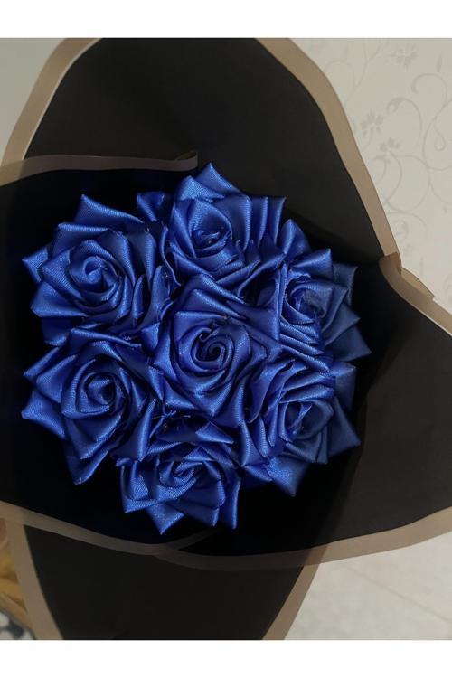 Solmayan Mavi 7Li Gül