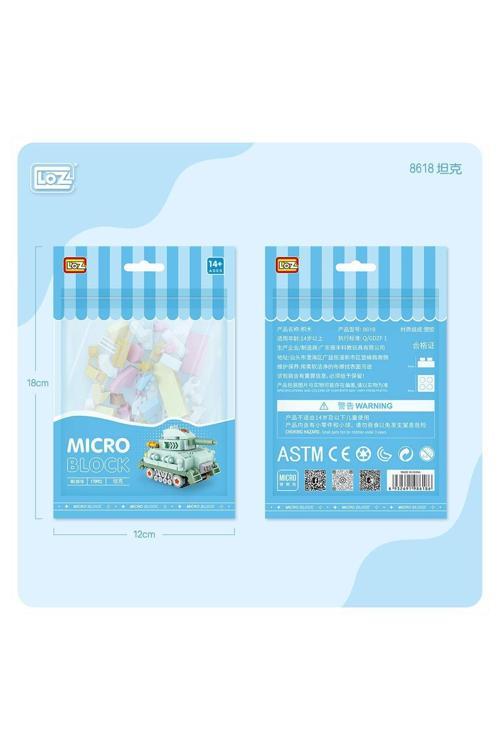LZ8618 LOZ Blok Oyuncak Mini Poşet -Vagonlife