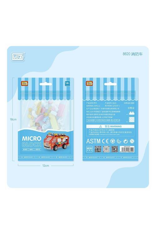 LZ8620 LOZ Blok Oyuncak Mini Poşet -Vagonlife