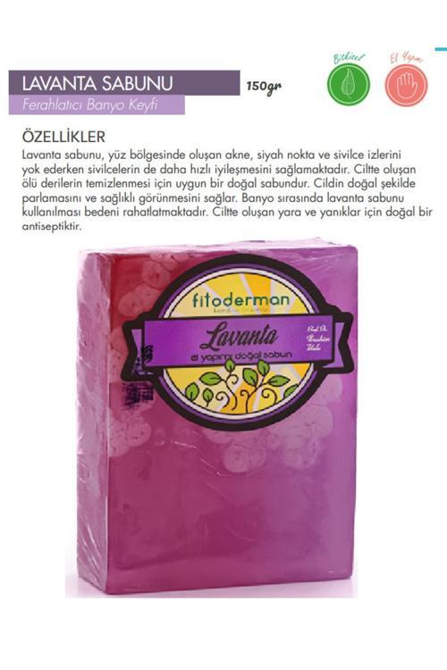 Yağlı Ciltlere Özel Önleyici & Dengeleyici Doğal Lavanta Bakım Sabunu 150 gr