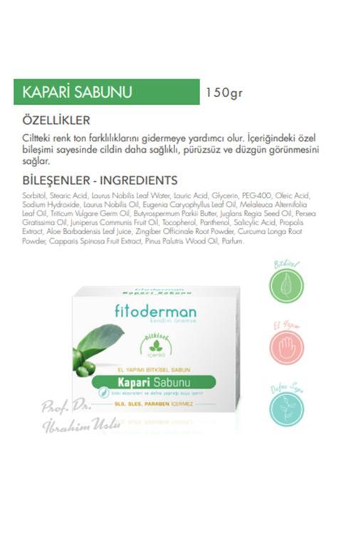 Doğal Besleyici &nemlendirici Kapari Bakım Sabunu 150 gr