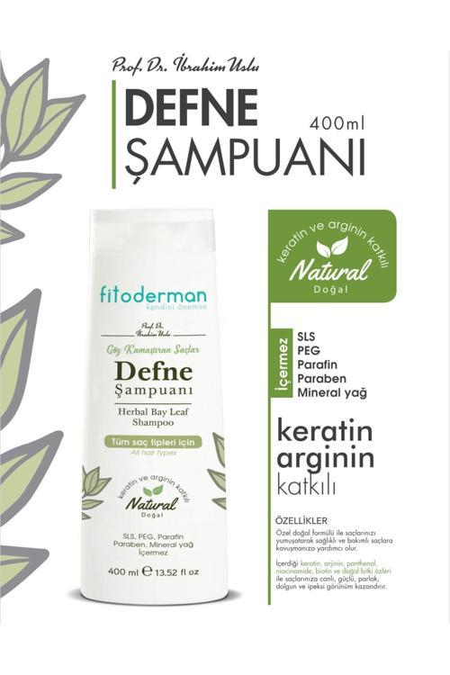 Defne Özlü, Keratin, Arginin, Biotin Katkılı Dökülme Karşıtı Bitkisel Defne Şampuanı
