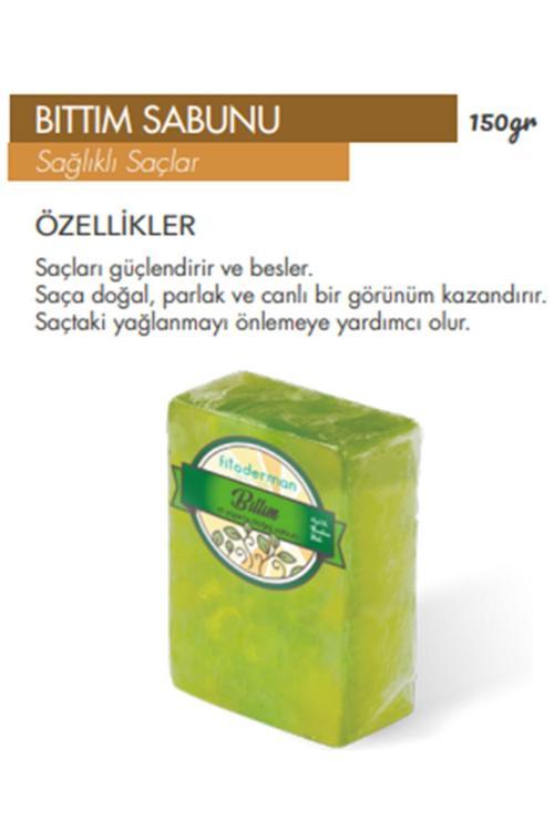 Hızlı Saç Uzatma Etkili Saç Dökülmesine Karşı Doğal Organik Bitkisel Bıttım Sabunu 150 gr