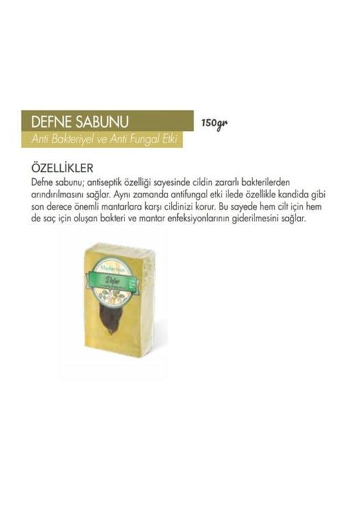 Saç Dökülme Önleyici & Saç Oluşumu Destekleyici Doğal Defne Bakım Sabunu 150 gr