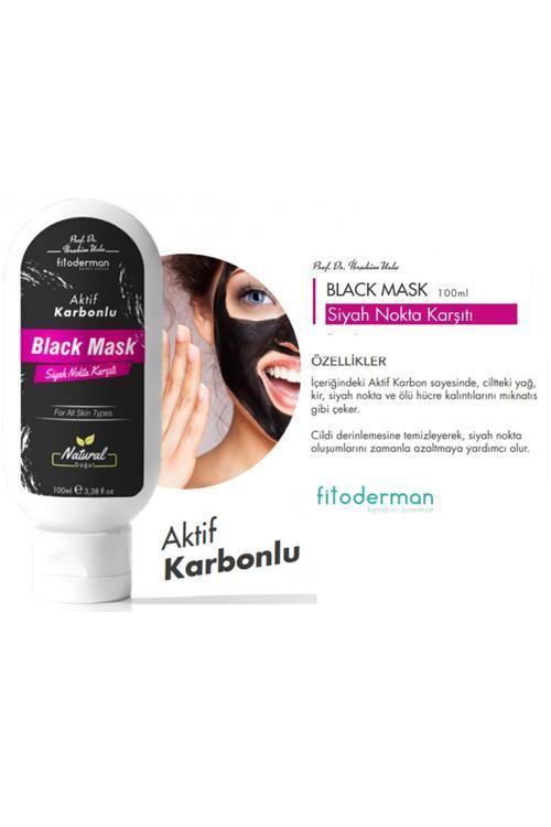 Siyah Nokta Önleyici & Gözenek Sıkılaştıcı Aktif Karbonlu Black Mask 100 ml