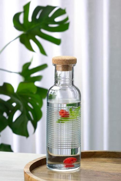 80352 Hoop Mantar Kapaklı Şişe 1000cc