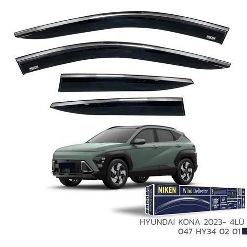 KROMLU CAM RÜZGARLIĞI HYUNDAI KONA 2023- 4LÜ