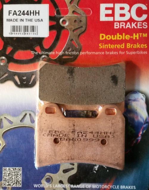 Fa244Hh 2010-2014 Ducati Monster 796 Uyumlu Ön Fren Balatası Sinterli Balata