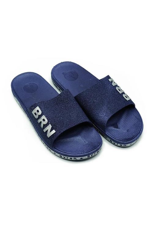 Brn Erkek Kaymaz Terlik Balkon-Plaj -Havuz Terliği- Günlük Terlik Lacivet