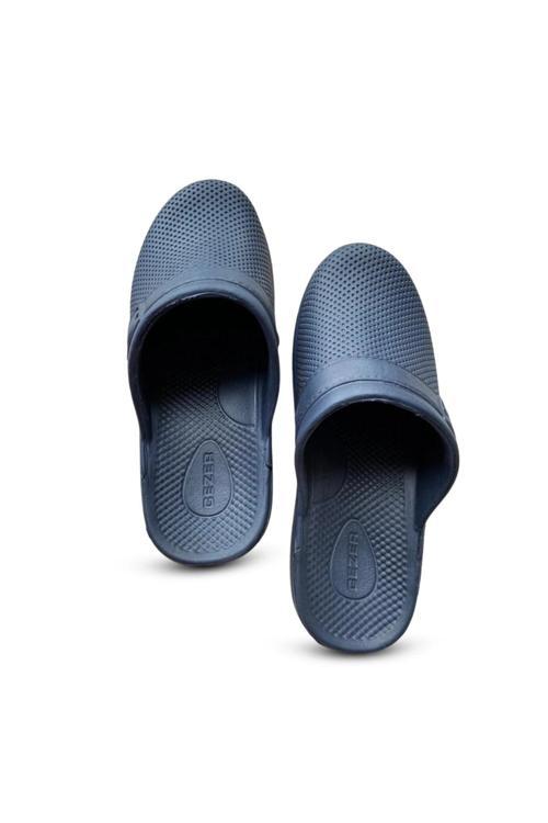 Lacivert Hafif Taban Rahat Önü Kapalı Banyo Balkon Bahçe Terlik