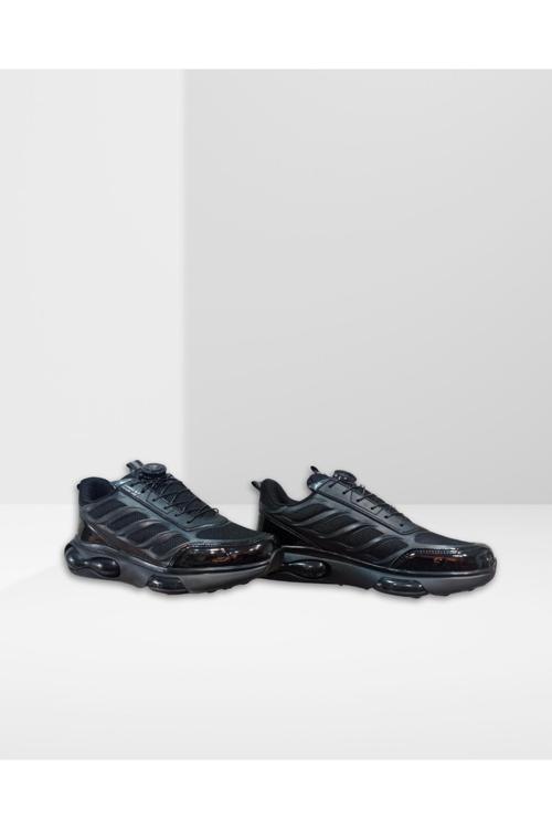 Ortopedik Tabanlı, Balon Taban, Mekanizmalı Bağcıklı Sneaker Spor Ayakkabı
