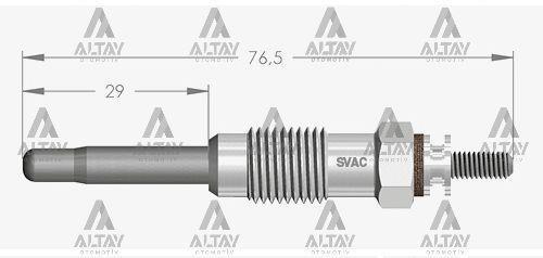 KIZDIRMA BUJİSİ (ISITMA) ALFA 164 2.5 TD / ALFETTA 2.0 TD-2.4 TD / GIULIA 1.8 D / GIULIETTA 2.0 TD / BMC TM 30 / RANGE ROVER 2.4 TD 115 71735461 (10 ADET)