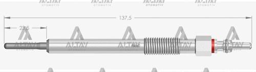 KIZDIRMA BUJİSİ (ISITMA) ASTRA J 1.7 CDTI / CORSA D 1.7 CDTI / MERIVA B 1.7 CDTI / MOKKA 10 1.7 CDTI 4.45 1214067 (10 ADET)